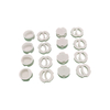 Single cooling ceramic piece water valve piece